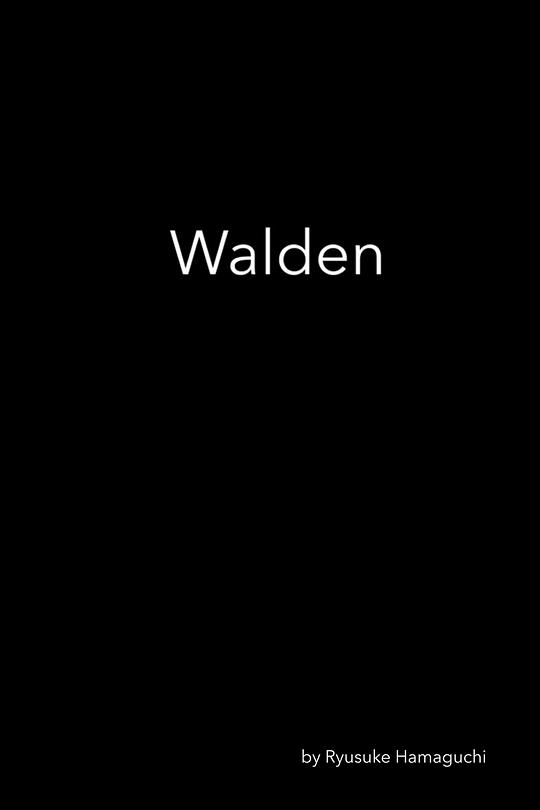 《瓦尔登湖》电影封面