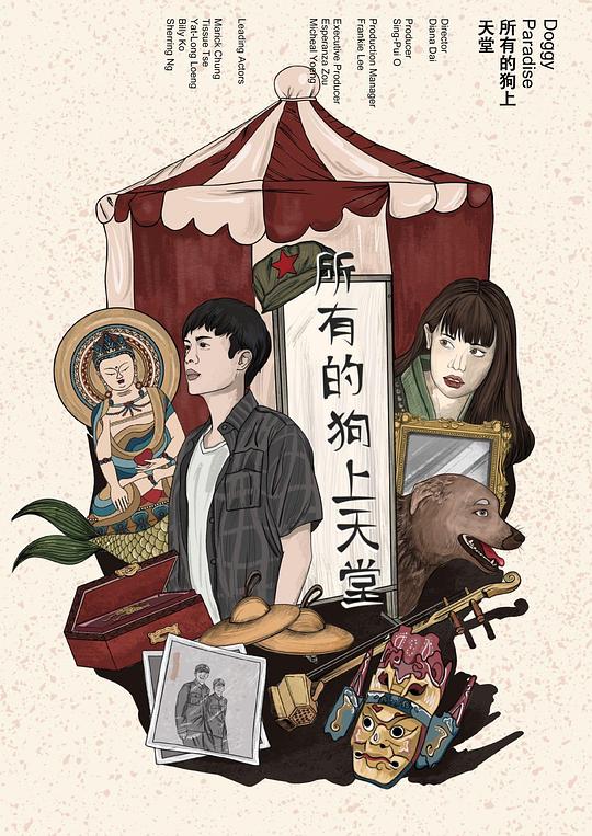 《所有的狗上天堂》电影封面