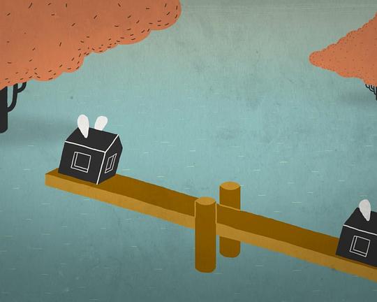 《蜗居小镇》动画封面