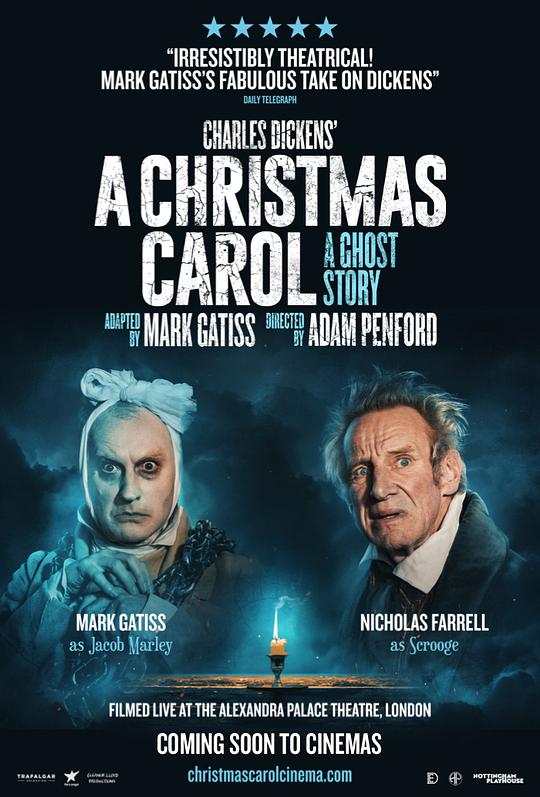 《圣诞颂歌：鬼故事》电影封面