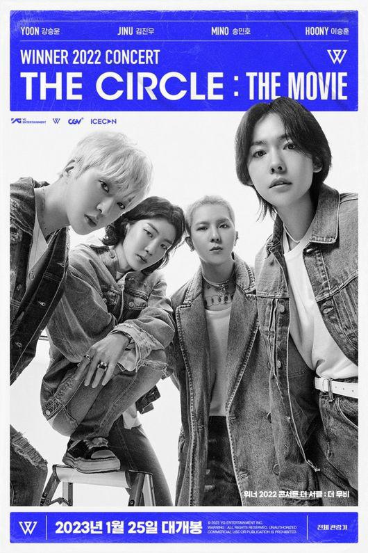 《WINNER 2022 CONCERT THE CIRCLE : THE MOVIE》纪录片封面