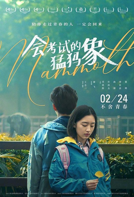 《会考试的猛犸象》电影封面