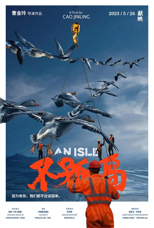 《不孤岛》纪录片封面