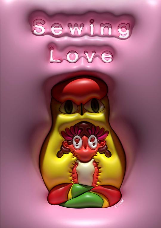 《缝制爱》动画封面