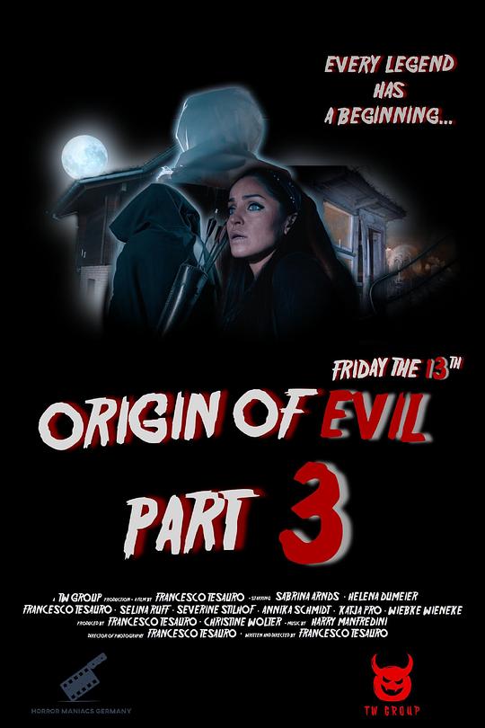 《十三号星期五：邪恶的起源 - 第 3 部分》电影封面