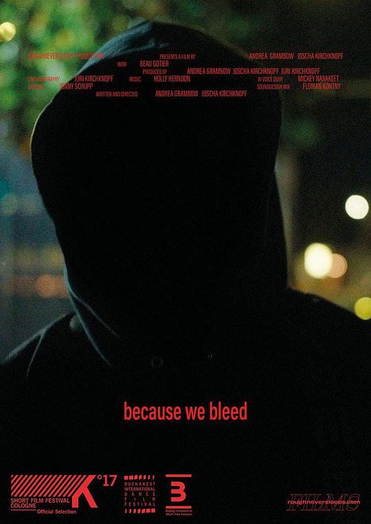 《因为我们会流血》电影封面