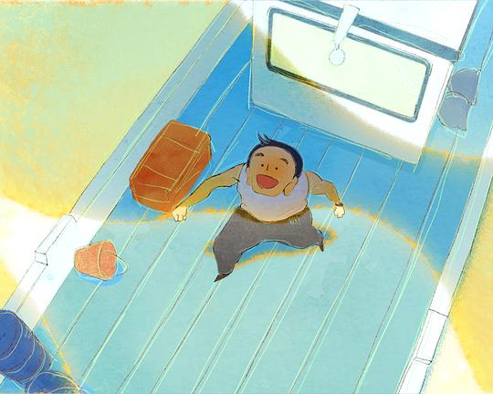 《泅》动画封面