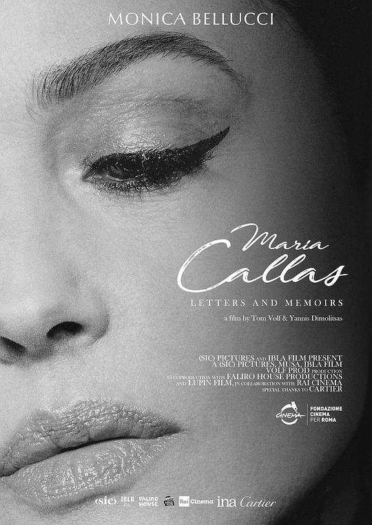 《Maria Callas: Lettere e memorie》纪录片封面
