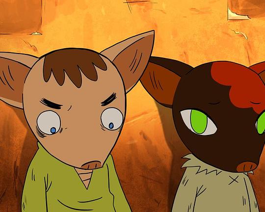 《一分為二的世界》动画封面