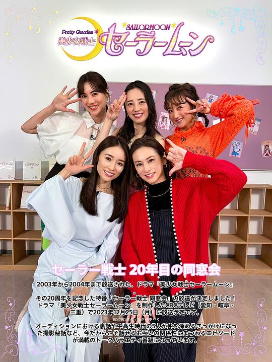《美少女战士 第20年的同学会》纪录片封面