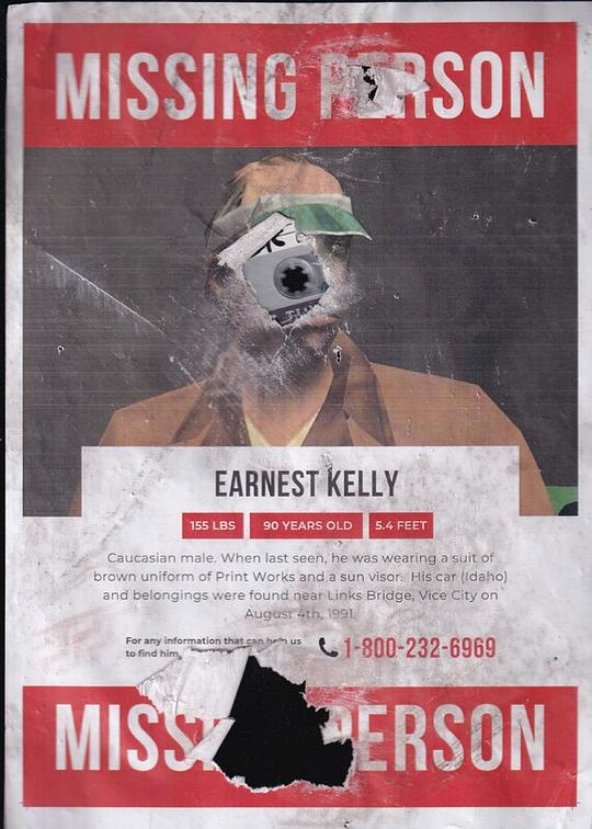 《The Disappearance of Earnest Kelly》动画封面