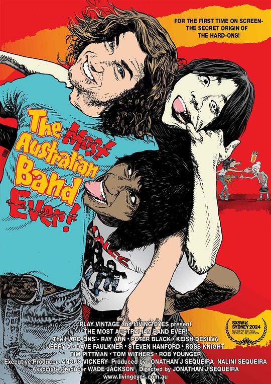 《The Most Australian Band Ever!》纪录片封面