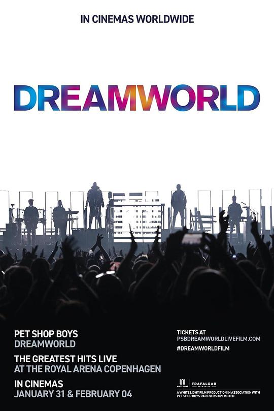 《Pet Shop Boys Dreamworld: The Greatest Hits Live at the Royal Arena Copenhagen》音乐封面