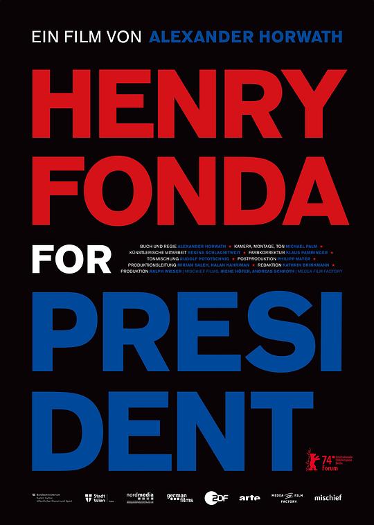 《亨利·方达竞选总统》纪录片封面