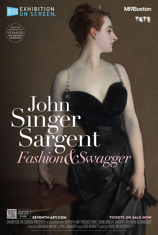 《John Singer Sargent: Fashion and Swagger》纪录片封面