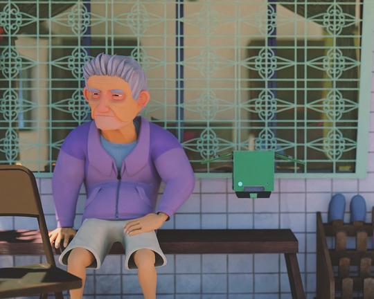 《孤雲》动画封面