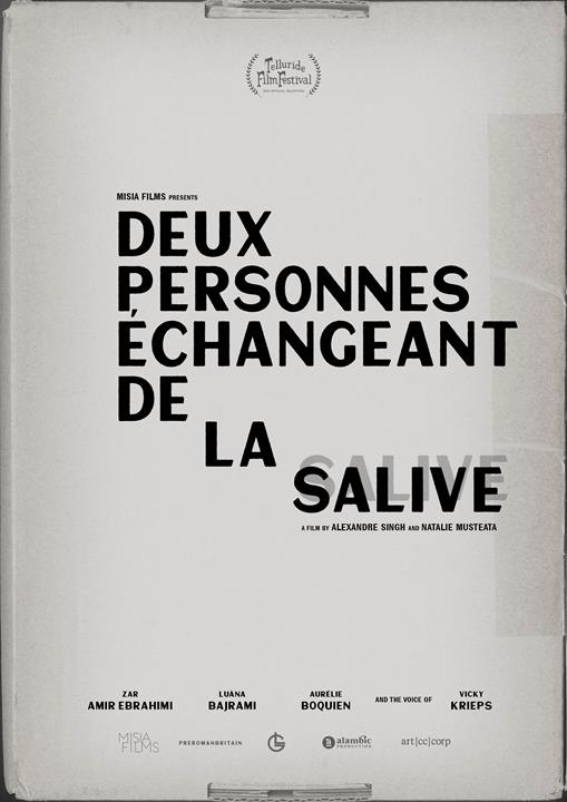 《两个人交换唾液》电影封面