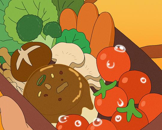 《窗邊小花園》动画封面