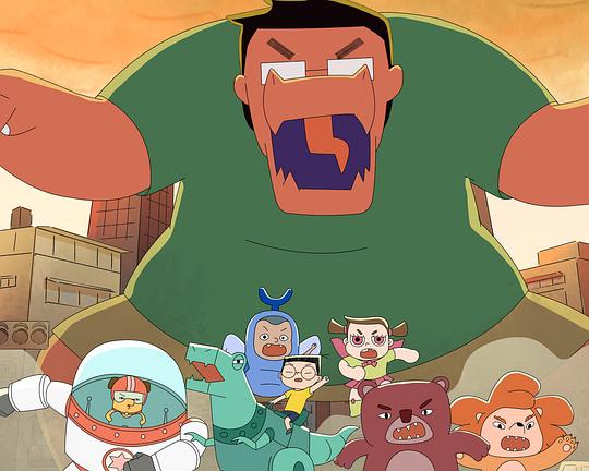 《阿甯咕大戰想像蟲！》动画封面