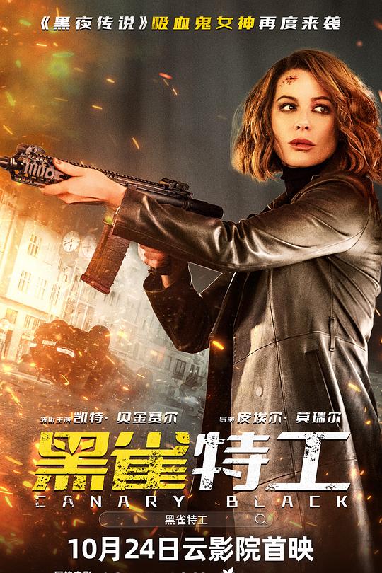 《黑雀特工》电影封面