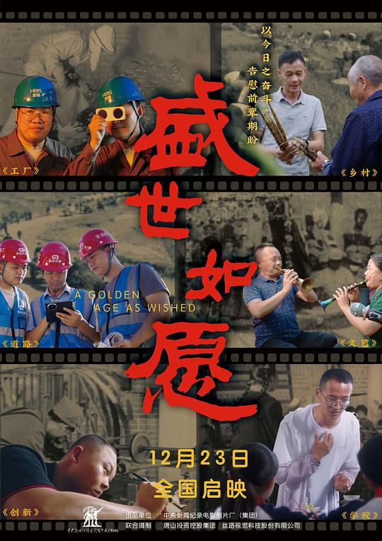 《盛世如愿》纪录片封面