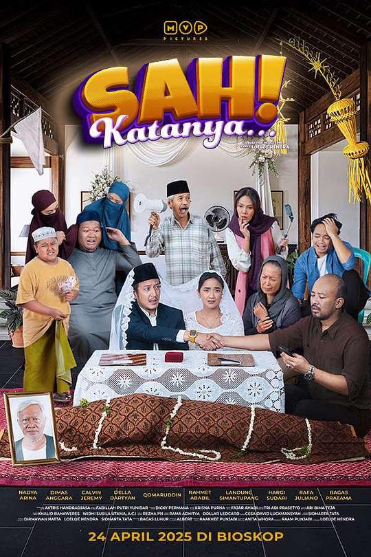 《Sah! Katanya...》电影封面