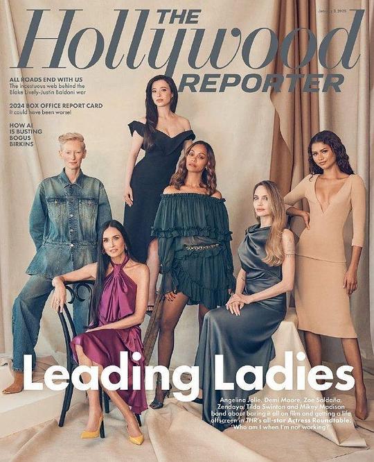 《好莱坞报道者：女演员圆桌会议》真人秀封面