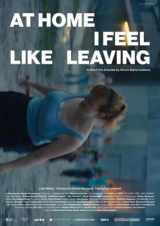 《At Home I Feel Like Leaving》电影封面