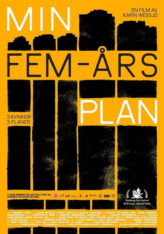 《我的五年计划》纪录片封面