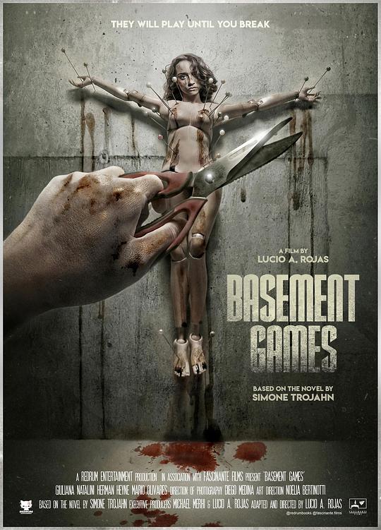 《地下室游戏》电影封面