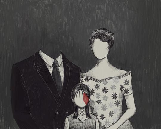 《相片中的女兒》动画封面