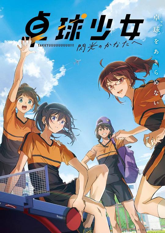 《白色闪电》动画封面