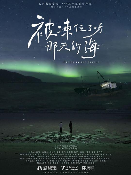 《被冻住了呀，那天的海》电影封面