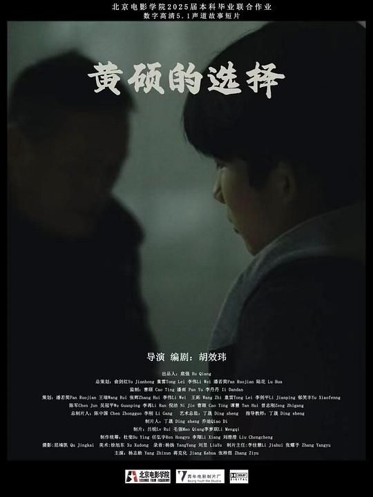《黄硕的选择》电影封面
