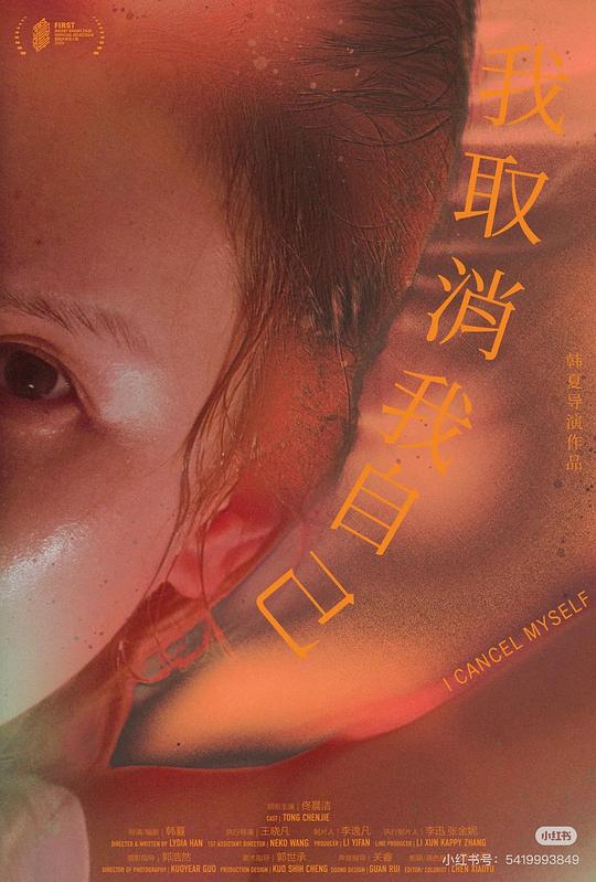 《我取消我自己》电影封面