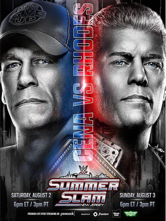 《WWE：夏日狂潮 2025》真人秀封面