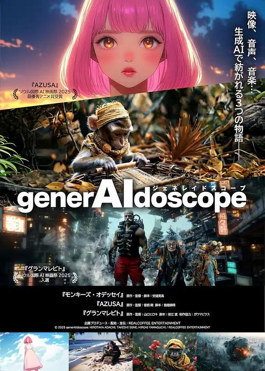 《generAIdoscope》动画封面