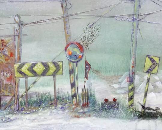 《落雺》动画封面