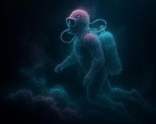 《深入海洋之心》电影封面