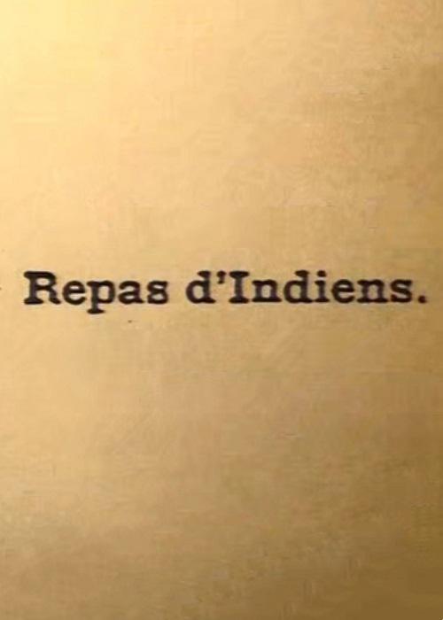 《印第安人的聚餐》电影封面