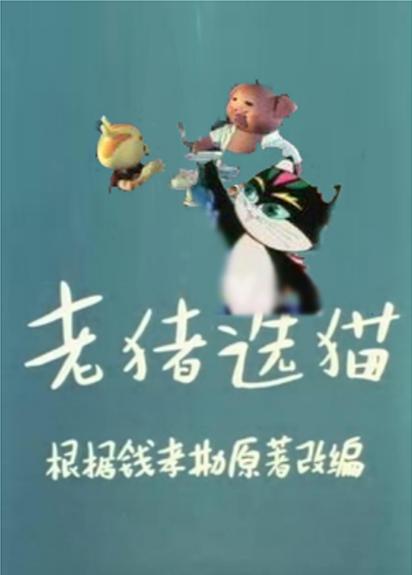 《老猪选猫》动画封面