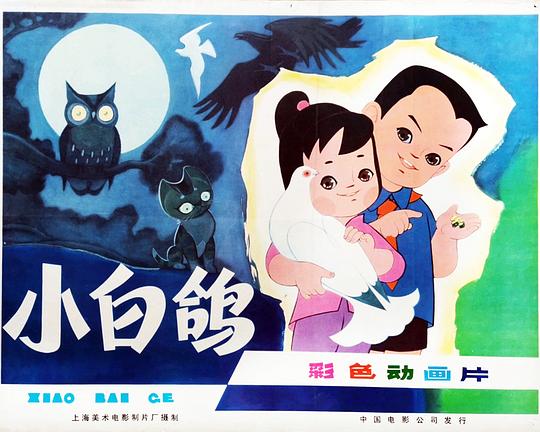 《小白鸽》动画封面