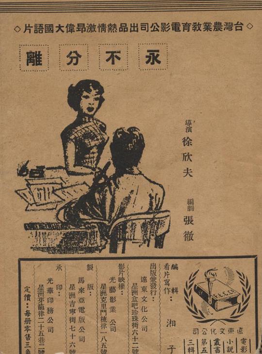 《永不分离》电影封面