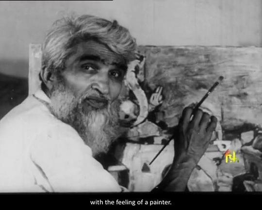 《透过画家的眼睛》电影封面