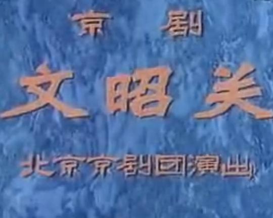 《文昭关》电影封面