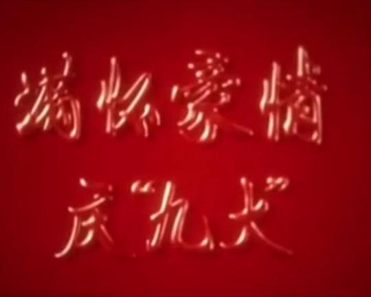 《满怀豪情庆“九大”》纪录片封面