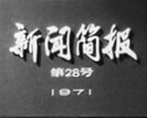 《新闻简报1971年第28号》纪录片封面