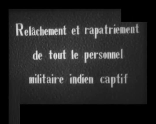 《释放印度战俘》纪录片封面