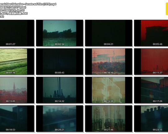 《Unerreichbar Heimatlos - Sonate auf Film》电影封面