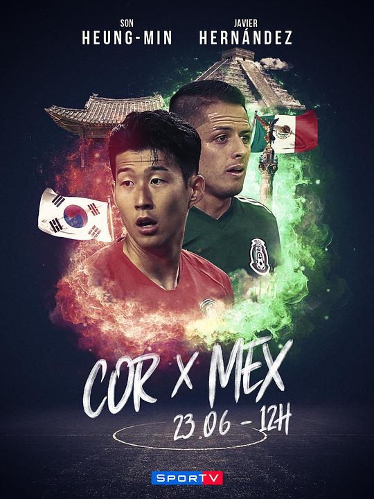 《2018世界杯韩国VS墨西哥》电影封面